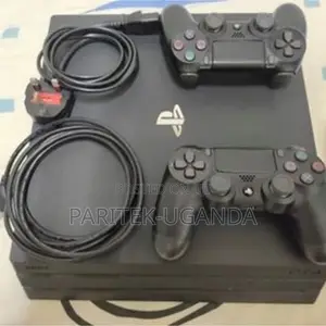 Ps 4 Pro Console W 02 Controllers + 500gb + 10 Games