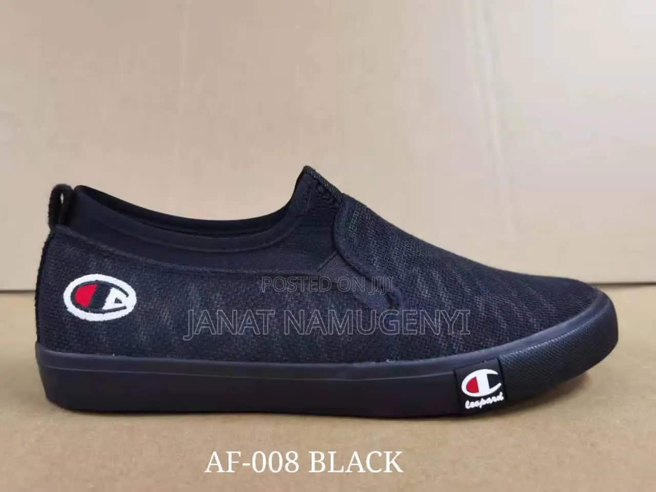 Af-008 Leopard Black Sneaker