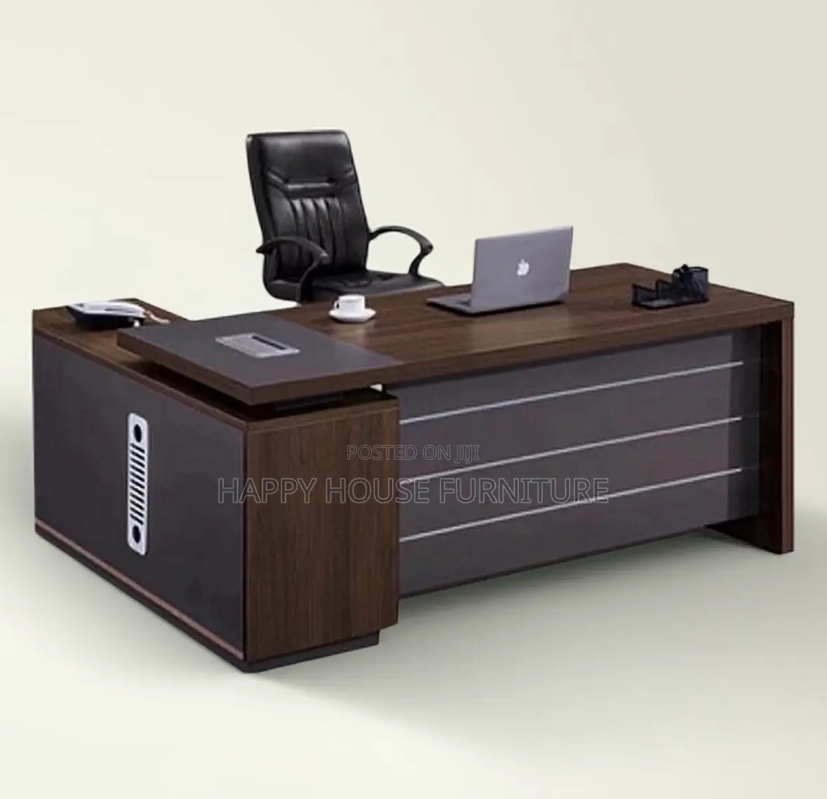 Executive Office Gray Table (Lex)