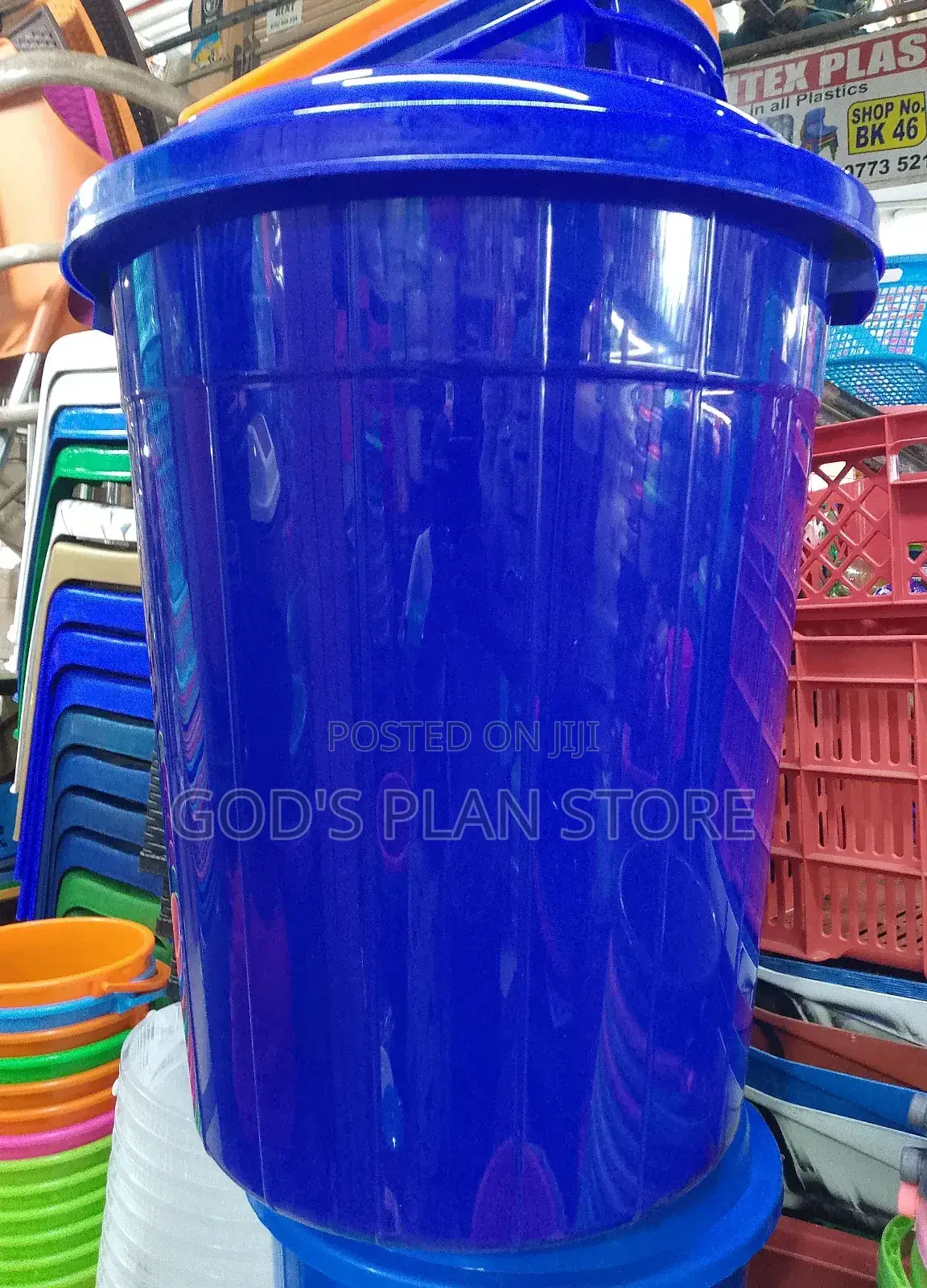 Plastic Buckets Plastic Buckets (Blue)