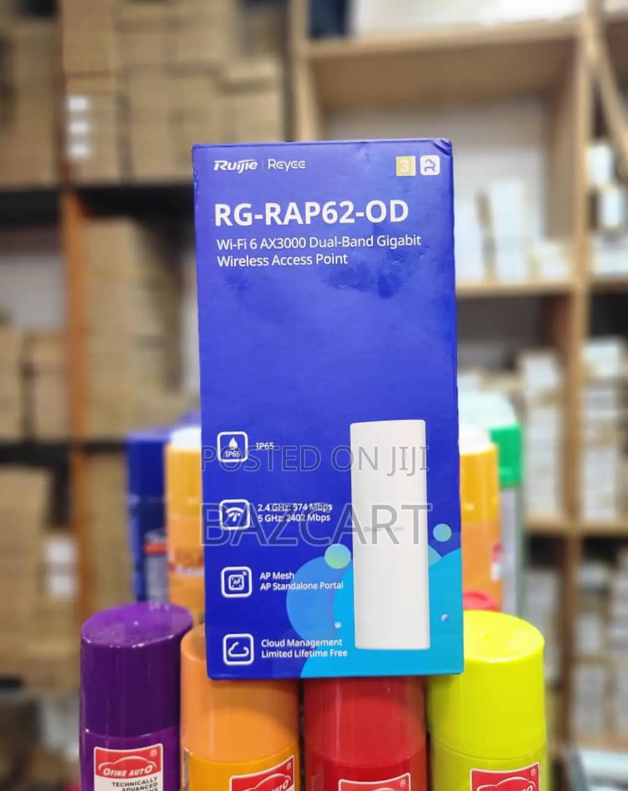 Ruijie Reyee Rg-Rap62-Od Ax3000 Wi-Fi 6 Indoor / Outdoor Ap