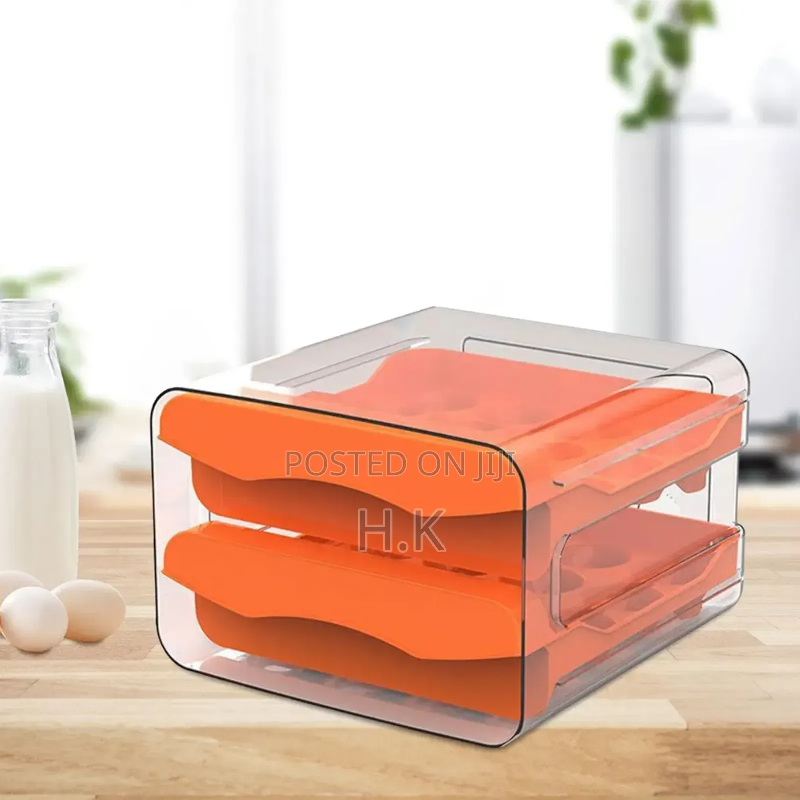 Two-Layer Egg Storage Container