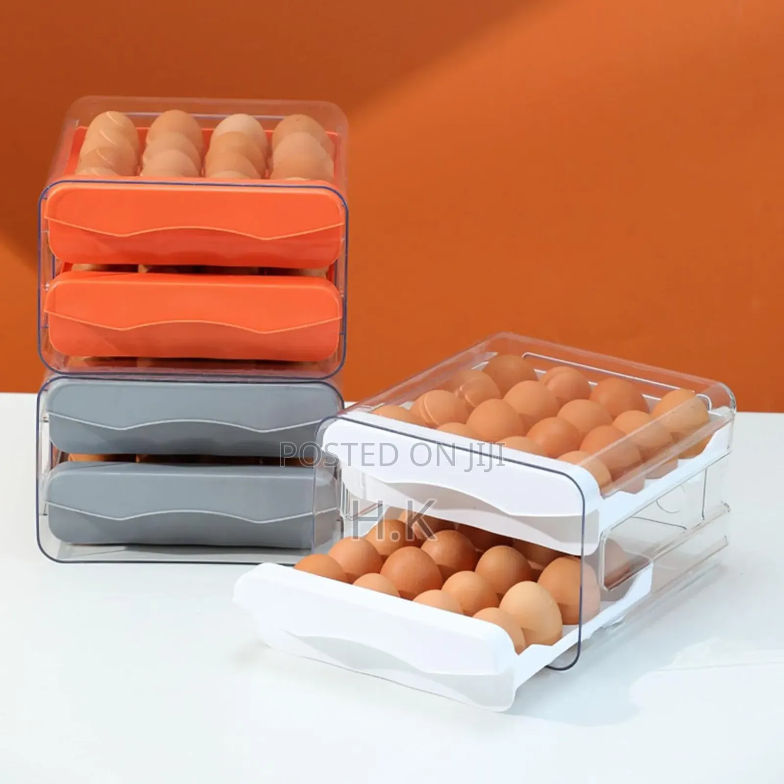 Two-Layer Egg Storage Container