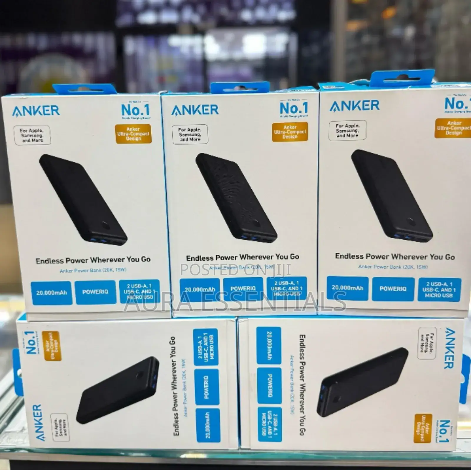 Anker Portable Charger, 20,000mah Power Bank 325