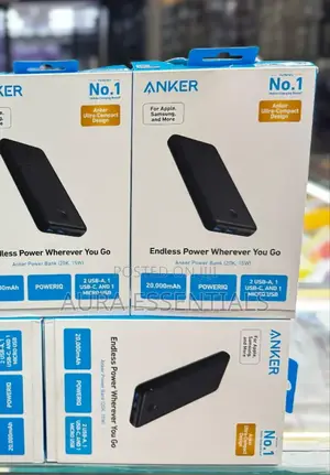 Anker Portable Charger, 20,000mah Power Bank 325