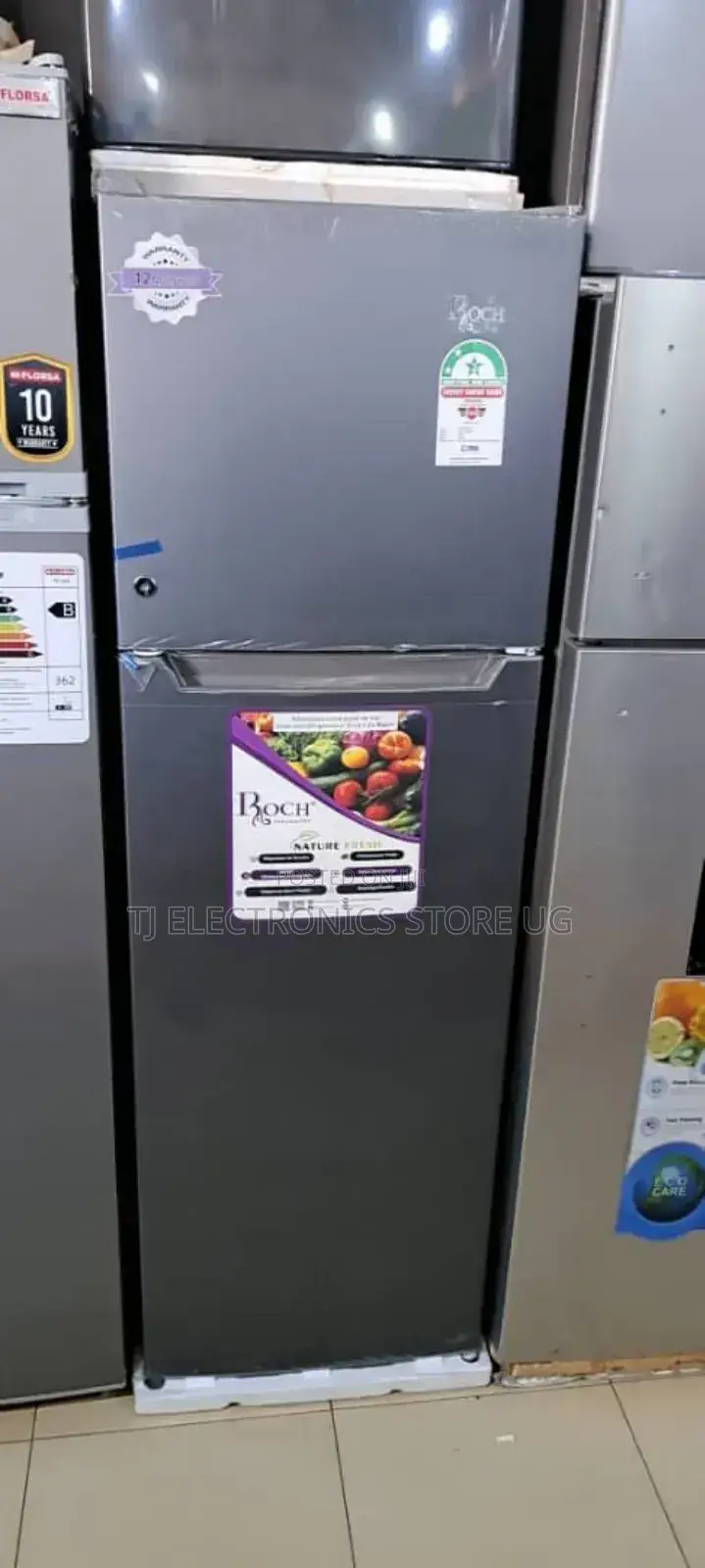 Roch 210litres Double Door Fridge
