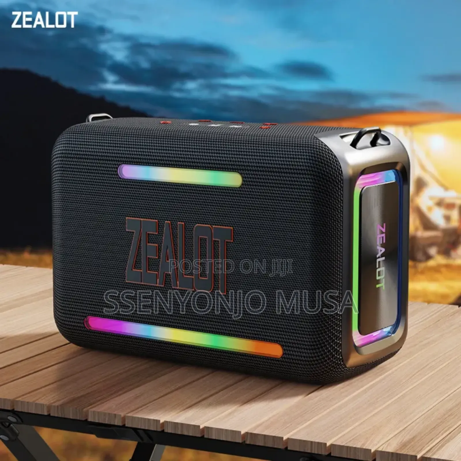 Zealot-S95 Waterproof Portable Bt Speaker - 120w Outdoor