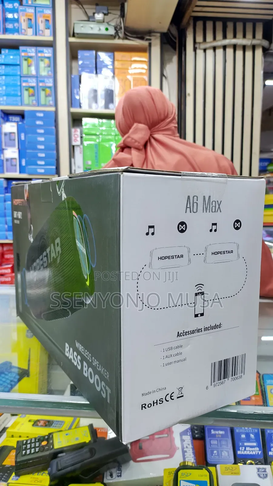 Hopestar A6 Max 120w Portable Bt Speaker With Strong Bass