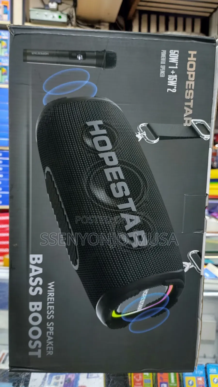 Hopestar A6 Max 120w Portable Bt Speaker With Strong Bass