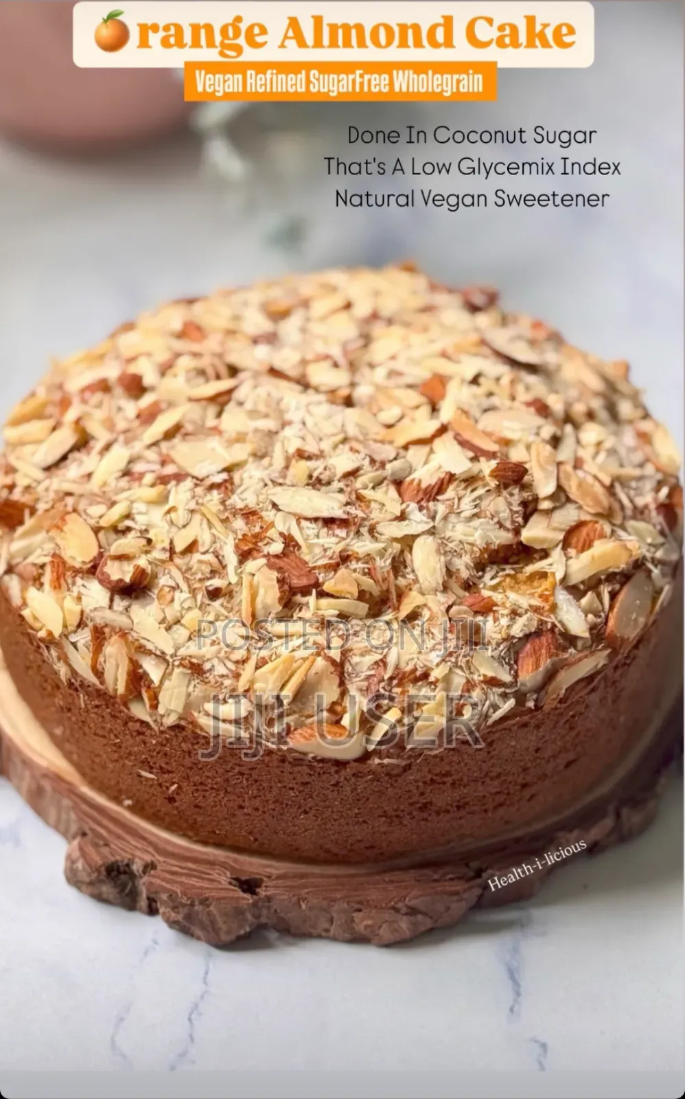 Customized Gluten Free Vegan Healthy Cakes