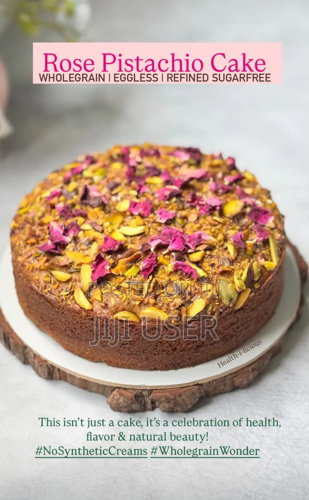 Customized Gluten Free Vegan Healthy Cakes