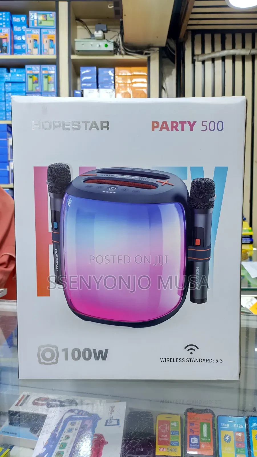 Hopestar Party 500 Wireless Speaker - 60w Woofer 2x 20w