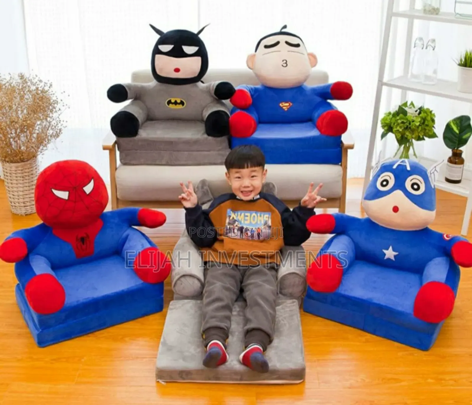 Comfortable Children's Cartoon Sofa Seat
