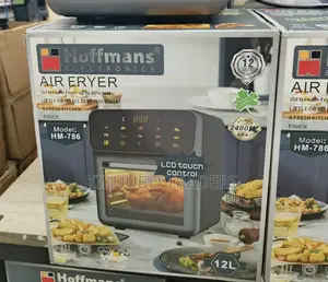 Hoffman 12l Digital Air Fryer, LCD Touch Control