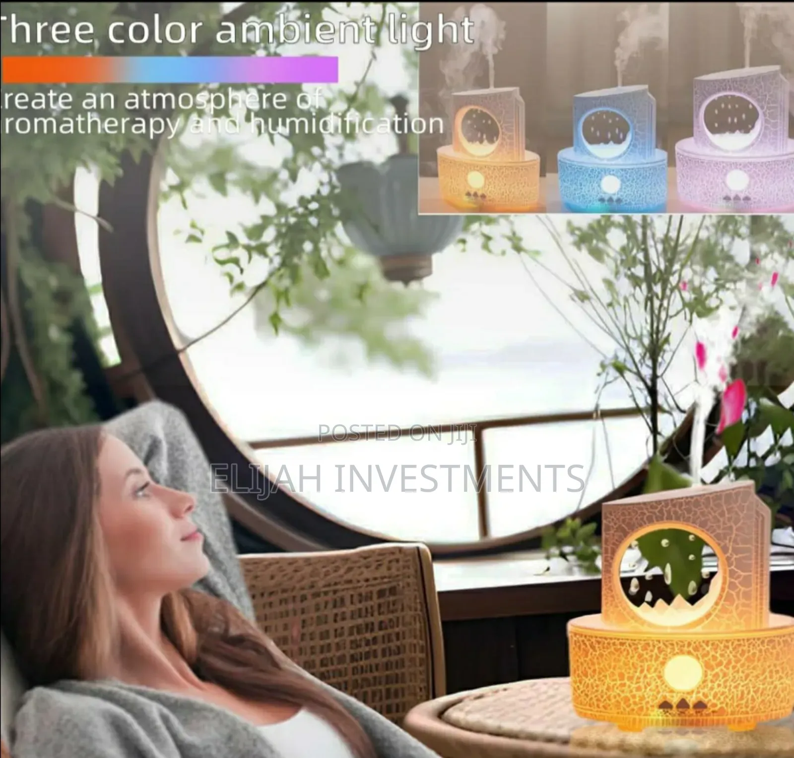 New Rain Clouds Aroma Diffuser and Humidifier