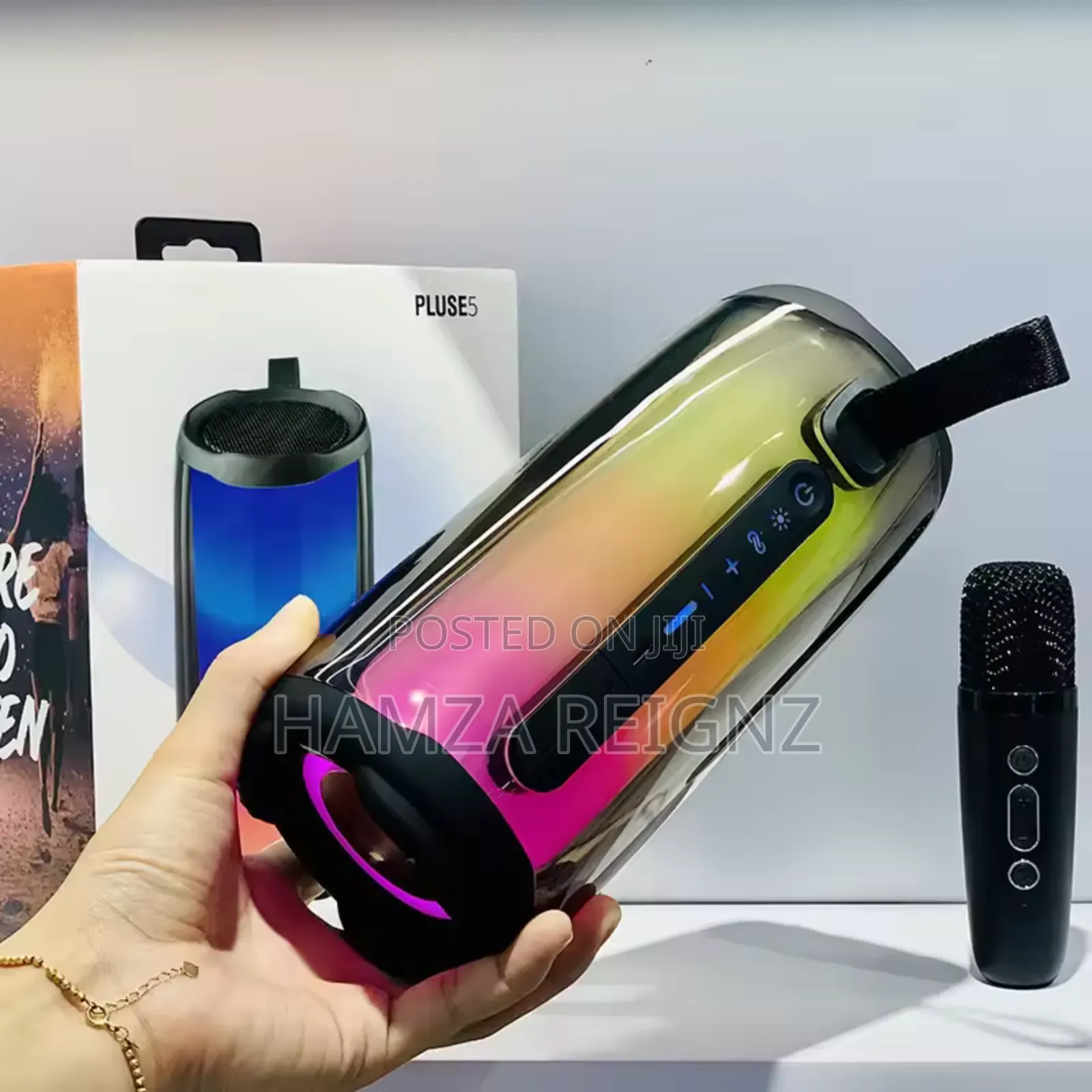 Pulse 5 Family K Song Bluetooth Speaker Portable Column RGB