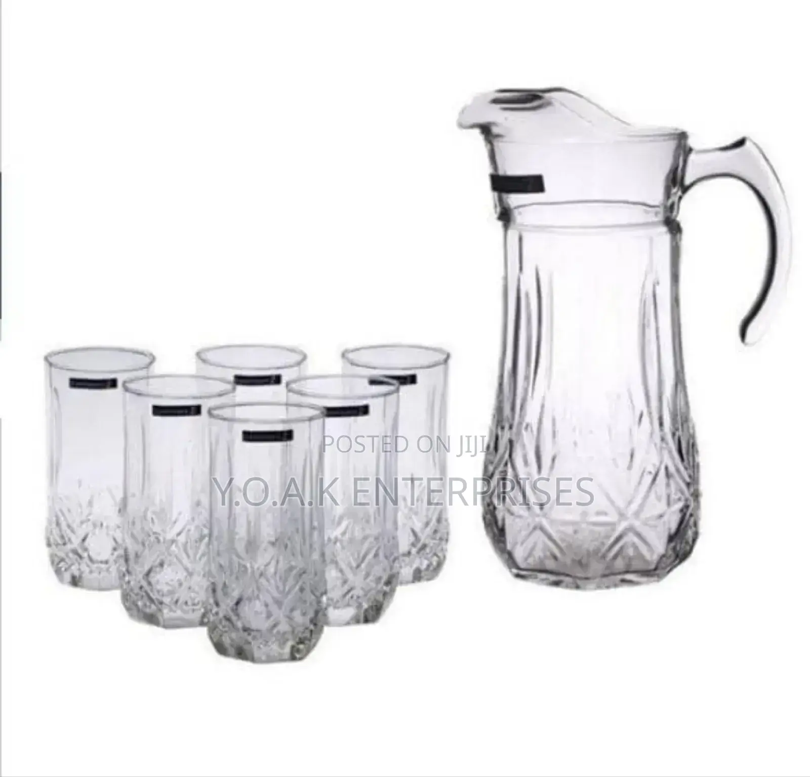 Glasses and Jug Set 7 PCS