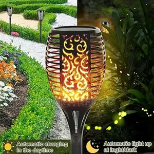 Torches Flame Lights, 4 Pack Night