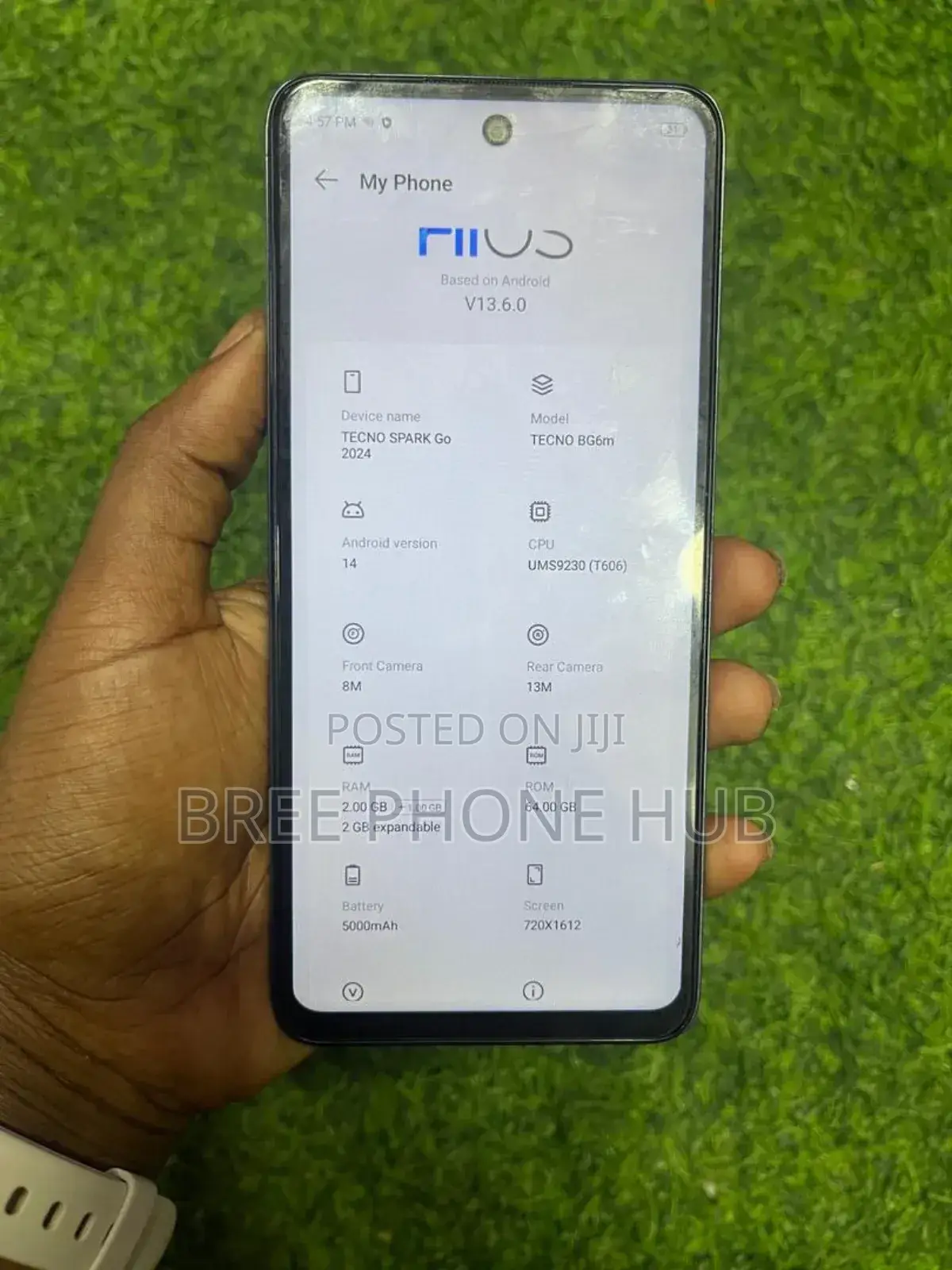 Tecno Spark Go 2023 64 GB Black