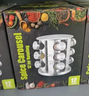 12 Jar Rotating Spice Rack