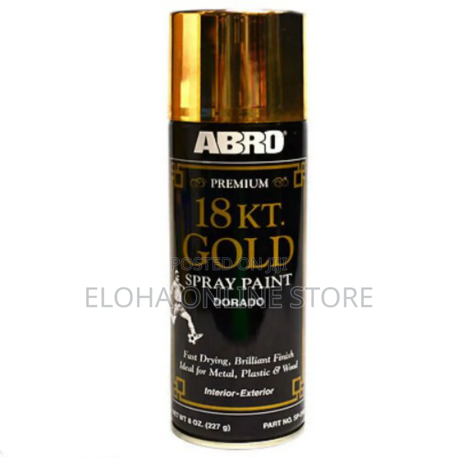 18kt Gold Fast Drying Abro Spray Can