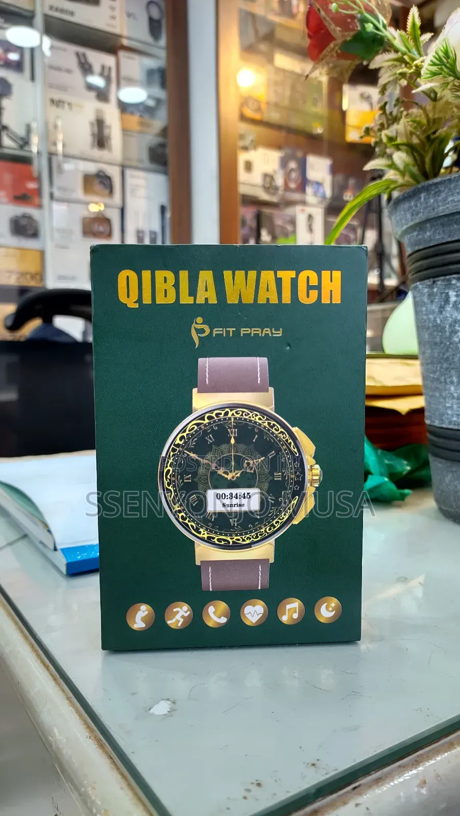 Qibla Smart Watch for Men Women - Prayer Time Health