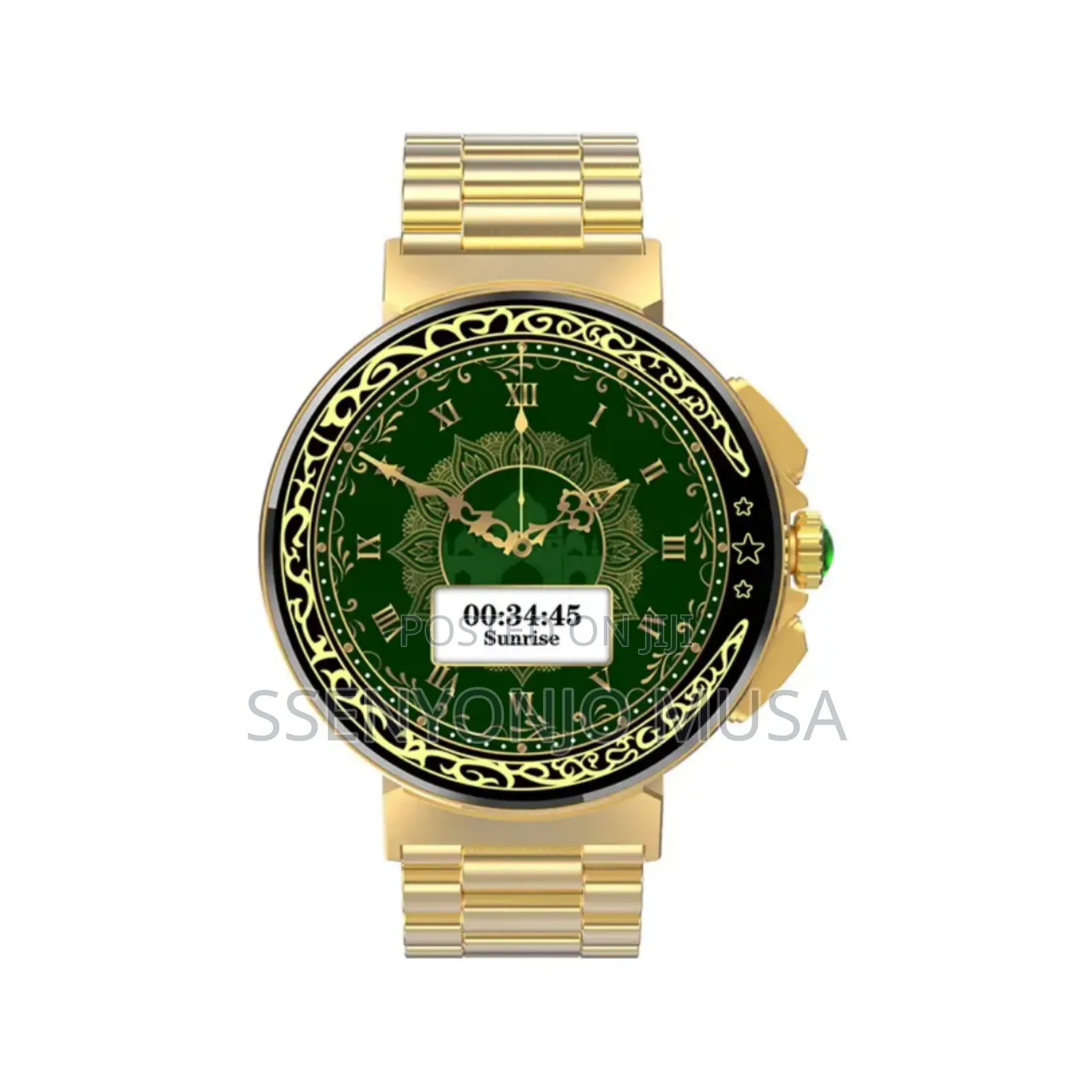 Qibla Smart Watch for Men Women - Prayer Time Health