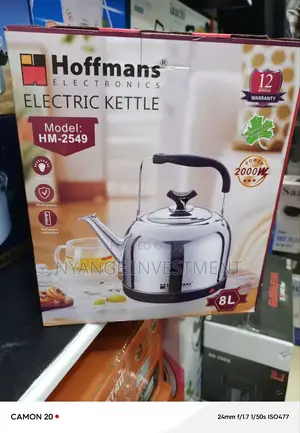 Electric Kettle. Hoffmans 8l Kettle