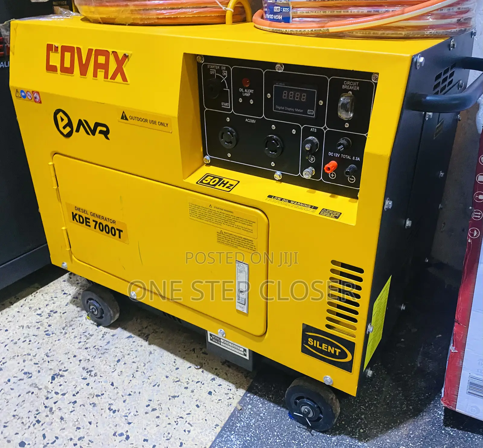 7.5kva Silent Generator Covax Brand Original