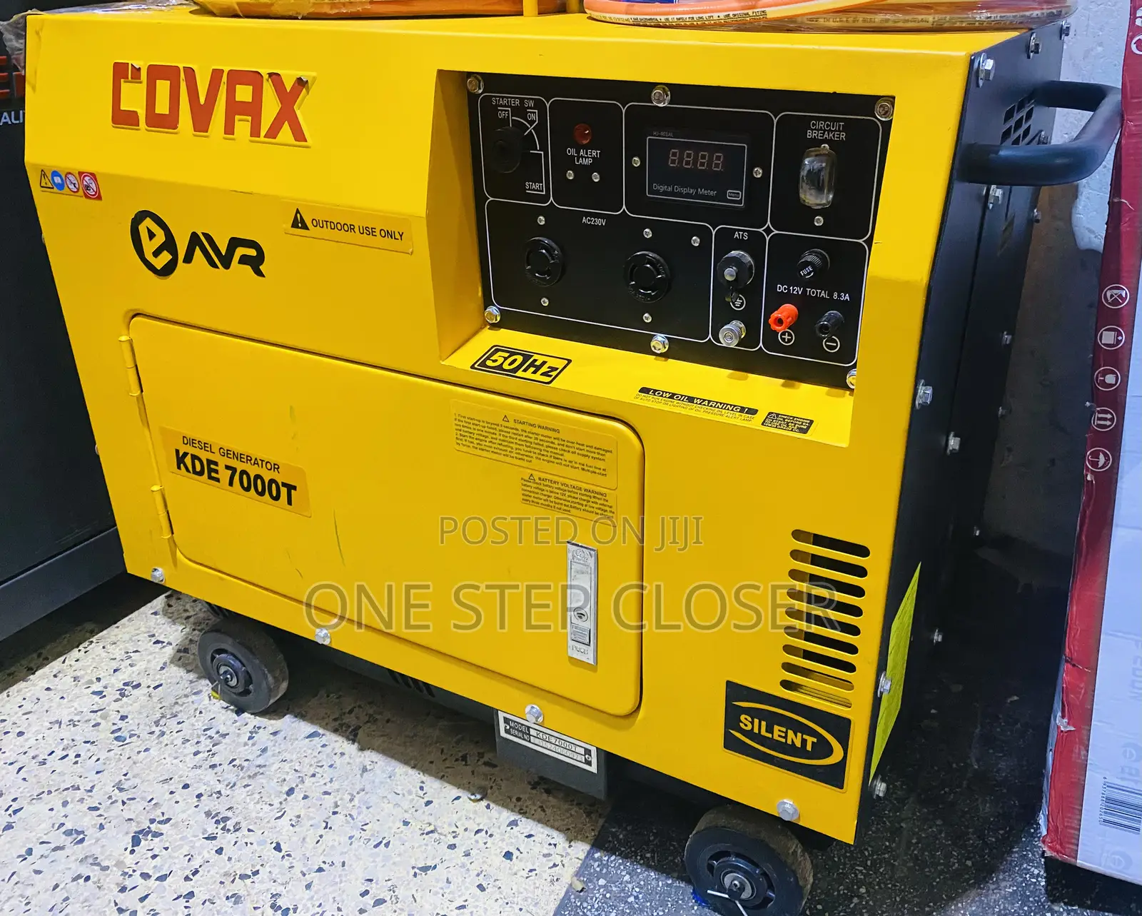 7.5kva Silent Generator Covax Brand Original