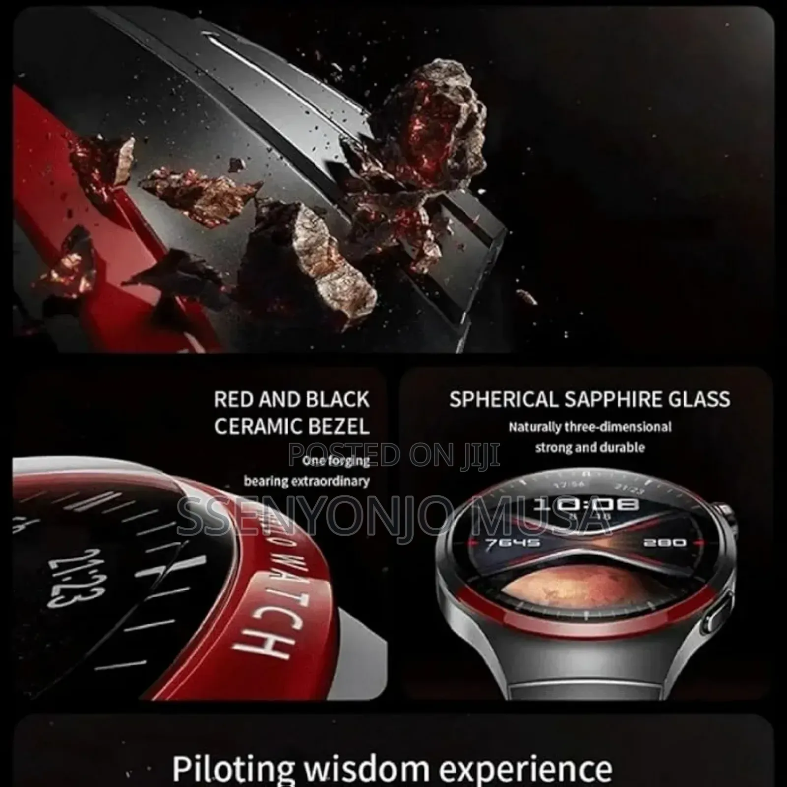 Haino Teko Germany Men's 4 Pro Rw-32 Pro Amoled Smart Watch