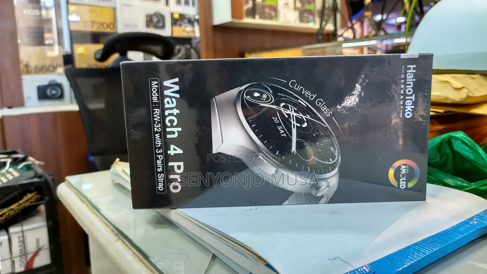 Haino Teko 4 Pro Smart Watch - Heart Rate Monitor Wireless