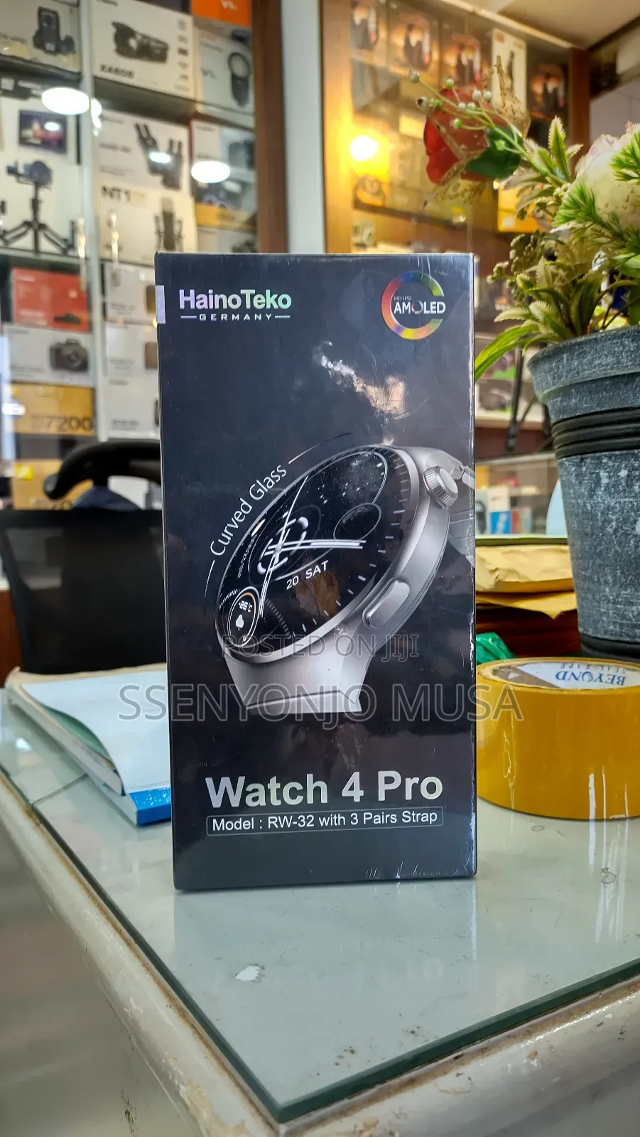 Haino Teko 4 Pro Smart Watch - Heart Rate Monitor Wireless