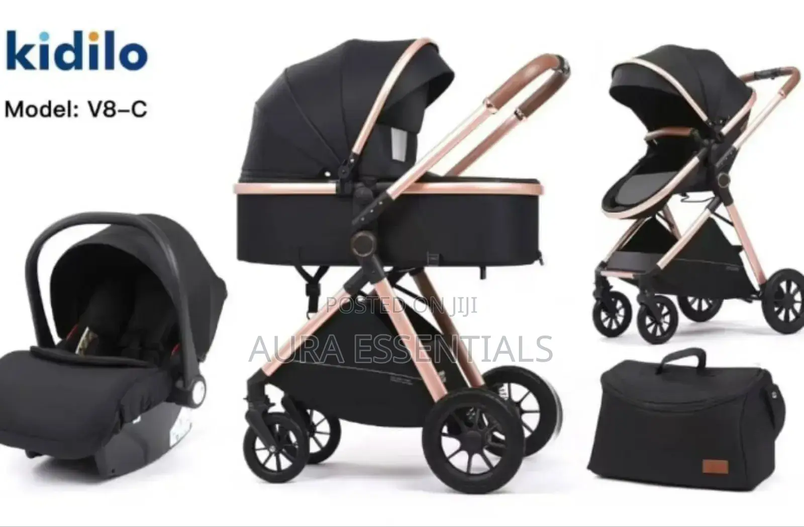 Kidilo Travel System Baby Stroller