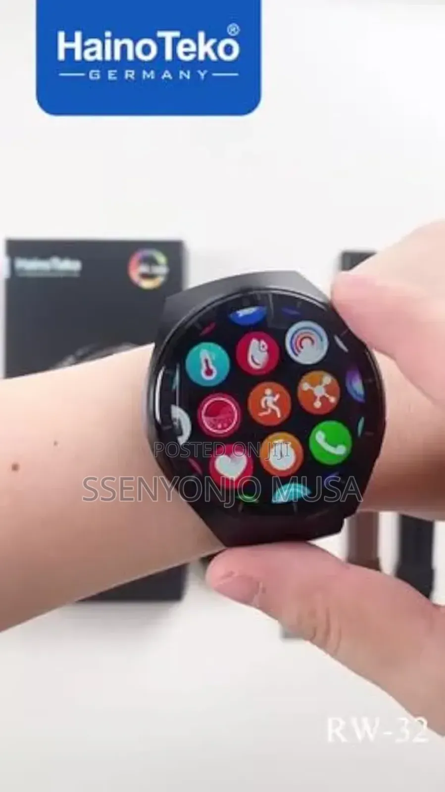 Haino Teko 4 Pro Smart Watch - Heart Rate Monitor Wireless