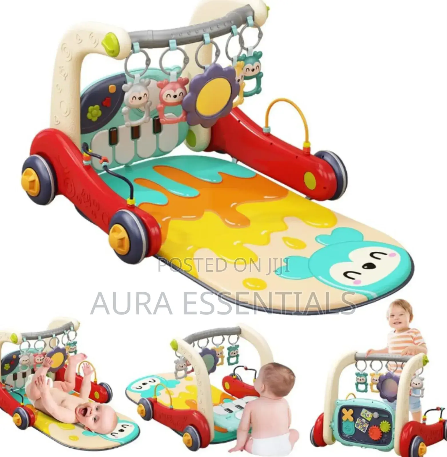 Newest Multifunction 3 in 1 Baby Walker Music