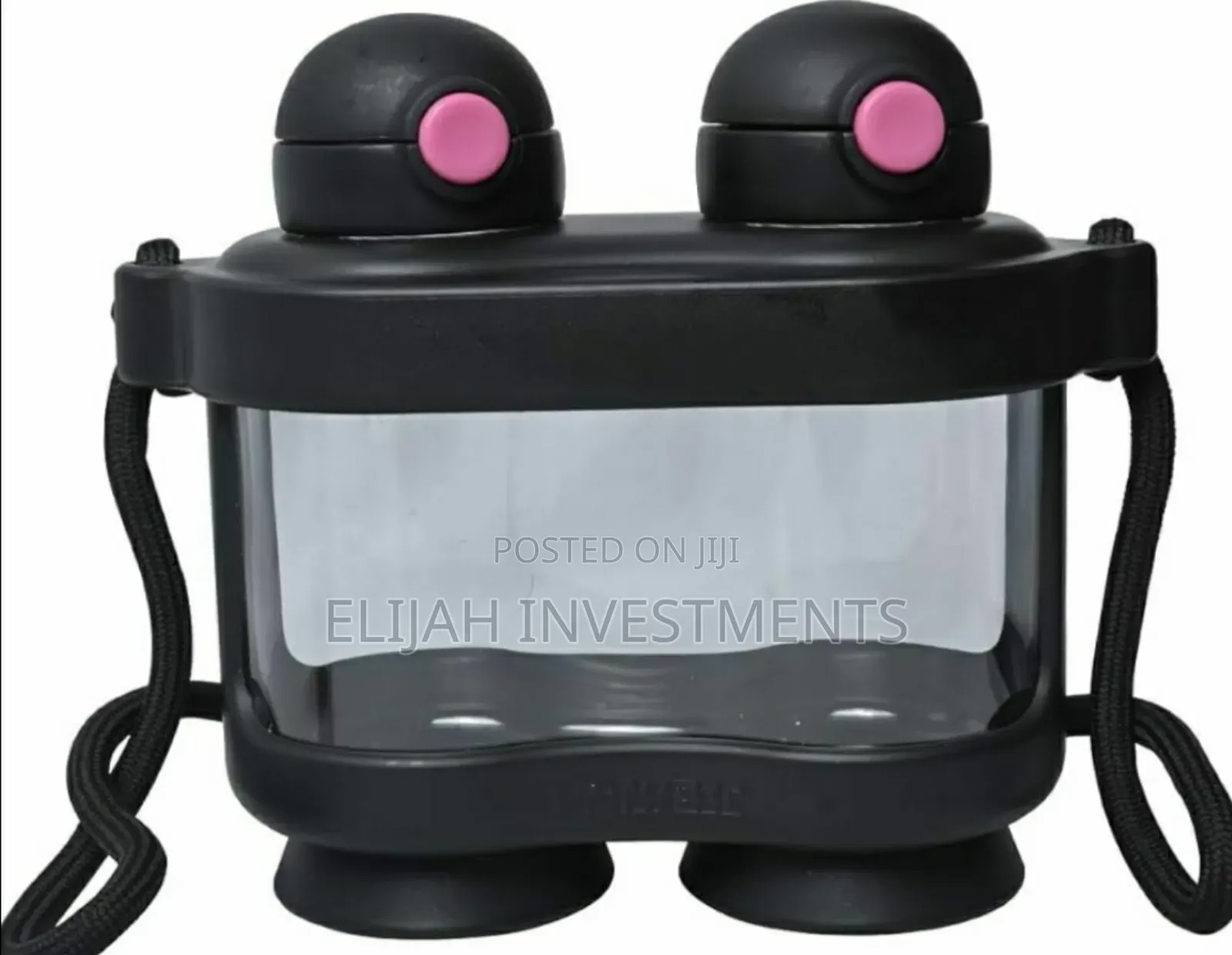 New Binocular Style Bpa Free Juice Water Bottle