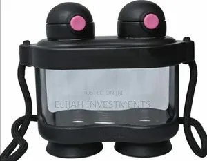 New Binocular Style Bpa Free Juice Water Bottle