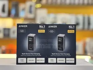 Anker Prime 20000mah Laptop Power Bank 200w, Smart Display