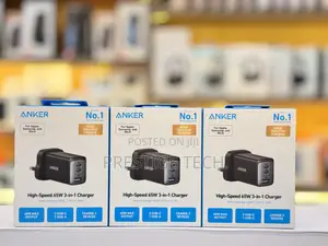 Anker 735 Charger Gan Prime 65w Adapter / Charger, 3 Ports