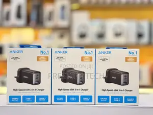Anker 735 Charger Gan Prime 65w Adapter / Charger, 3 Ports