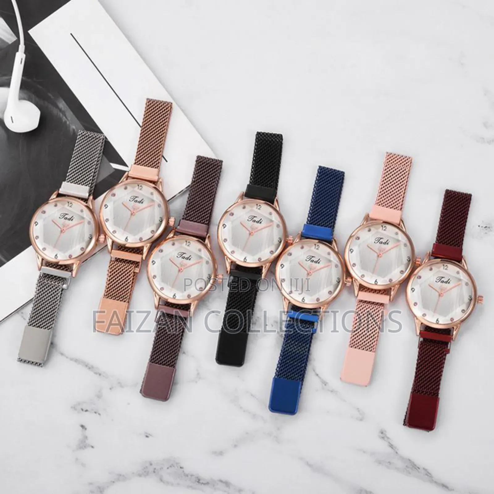 Ladies Simple Watch Rose Gold