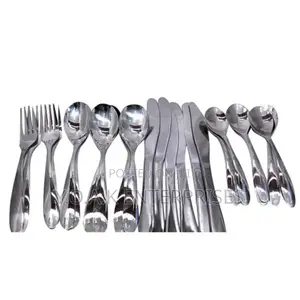 Plain Stainless Steel Cutlery Set