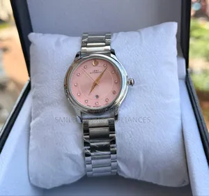 Pink Face 1881 Automatic Ladies Classy Wrist Watch