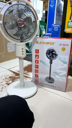 Photo - Jysuper Rechargeable Fan for Both Ac Dc