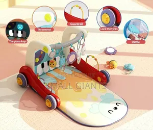 2 in 1 Baby Piano Gym With Walker