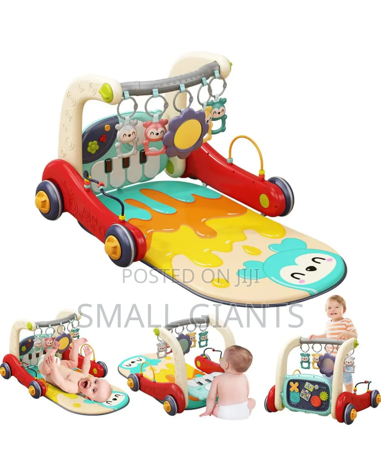 Baby Infant to Toddler Play Gym Mat Walker