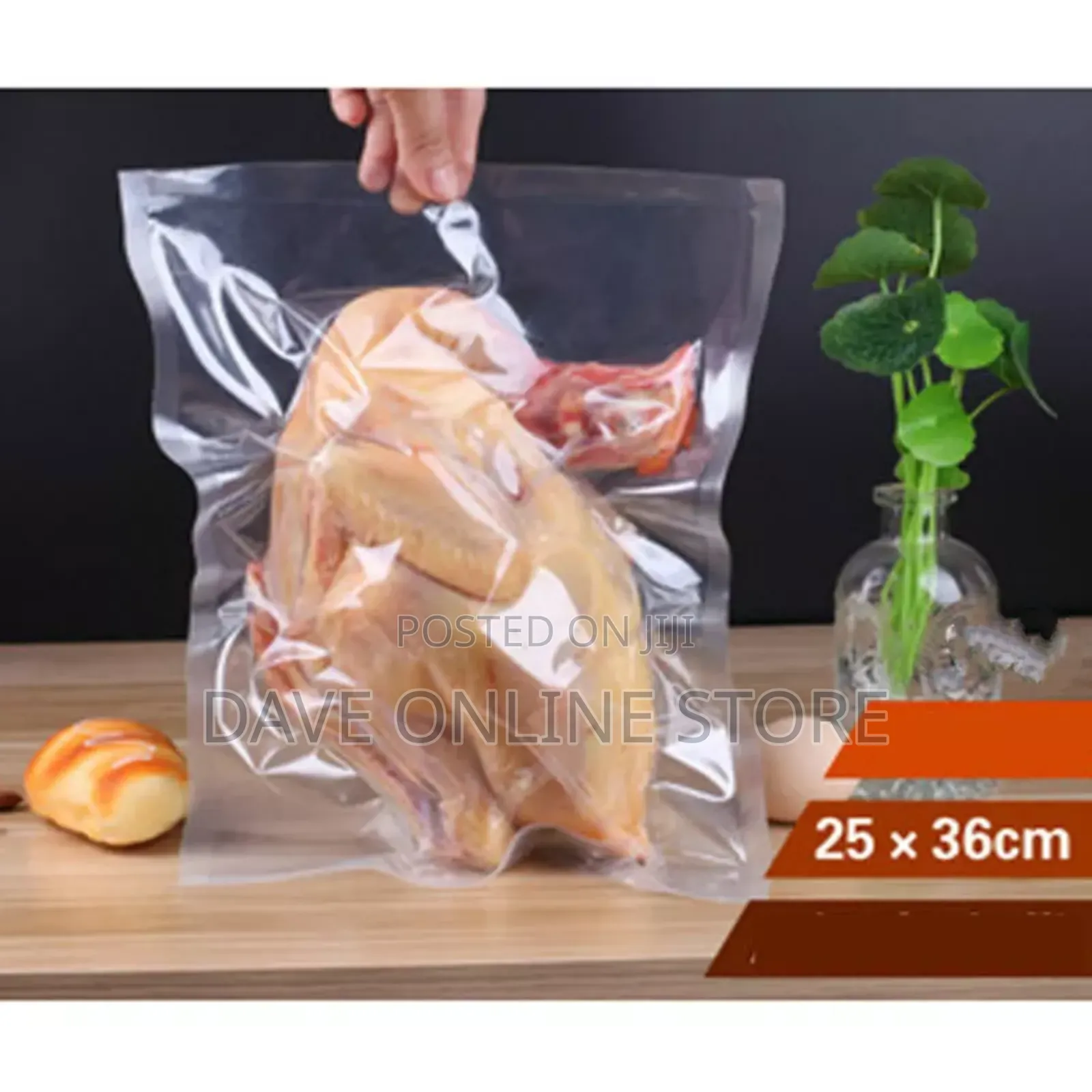 Vac Seal 16" X 24" 100pcs Commercial Grade Vacuum Bags