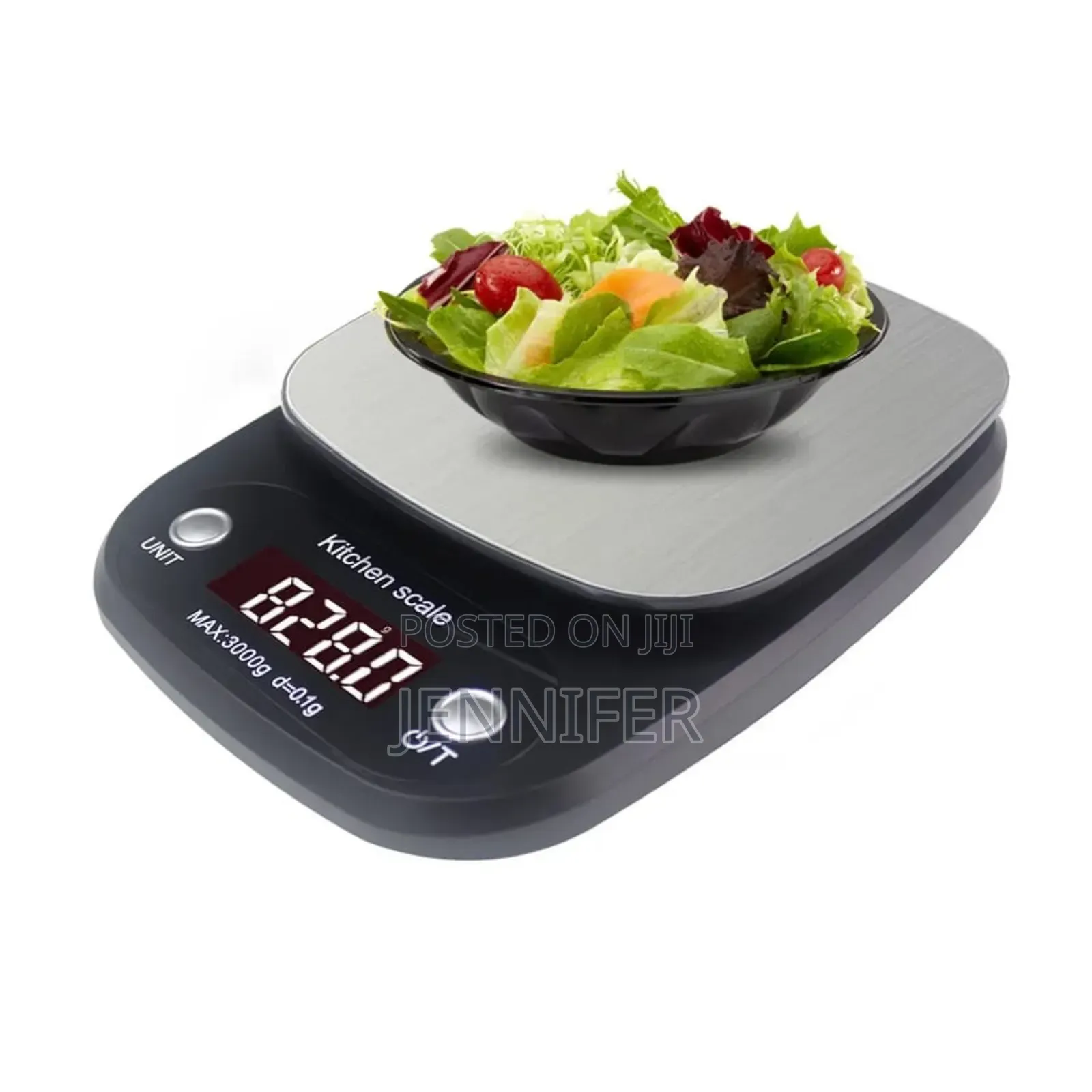 3kg Stainless Steel Kitchen Scale