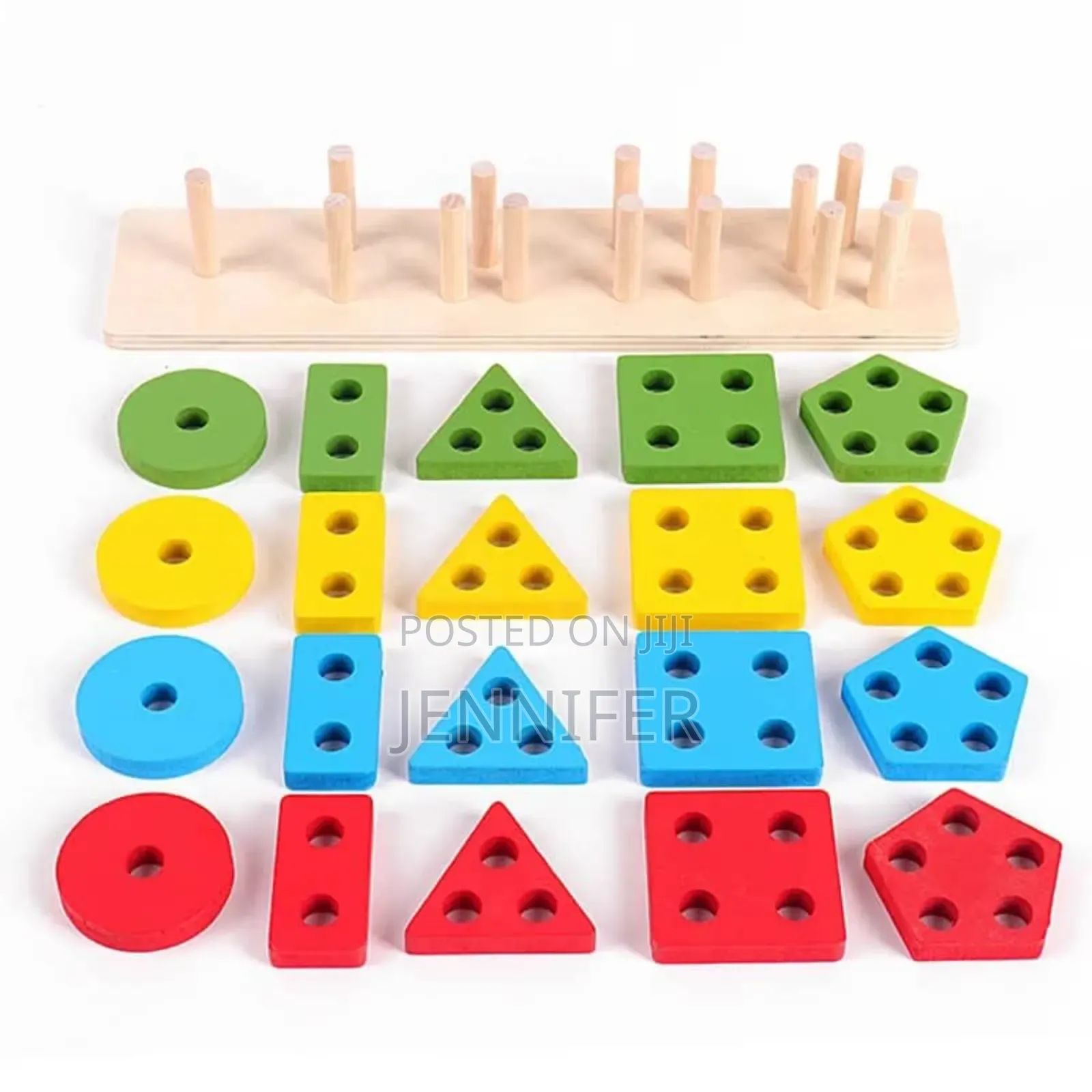 7in1 Wooden Montessori Kids Preschool Play Board